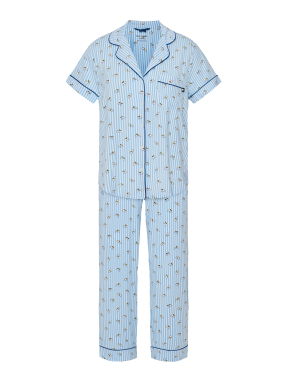 ΓΥΝΑΙΚΕΙΟ ΣΕΤ ΠΙΤΖΑΜΕΣ | Γαλάζιο XS