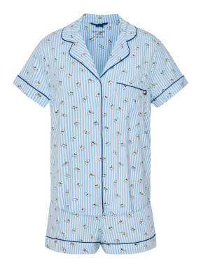 ΓΥΝΑΙΚΕΙΟ ΣΕΤ ΠΙΤΖΑΜΕΣ | Γαλάζιο XS