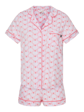 ΓΥΝΑΙΚΕΙΟ ΣΕΤ ΠΙΤΖΑΜΕΣ | Ροζ Ανοιχτό XS