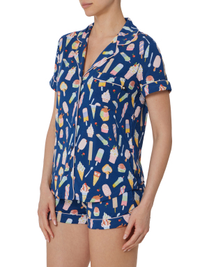 ΓΥΝΑΙΚΕΙΟ ΣΕΤ ΠΙΤΖΑΜΕΣ | Μπλε L