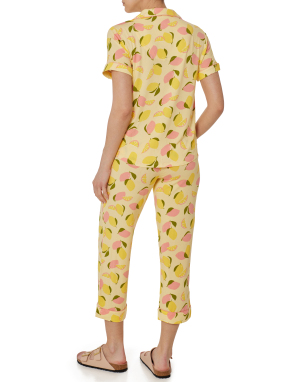 ΓΥΝΑΙΚΕΙΟ ΣΕΤ ΠΙΤΖΑΜΕΣ | Κίτρινο XS