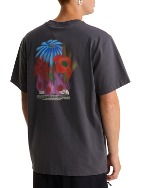 ΑΝΔΡΙΚΟ T-SHIRT 1966 FLORA RELAXED GRAPHIC | Γκρι Σκούρο RHI S
