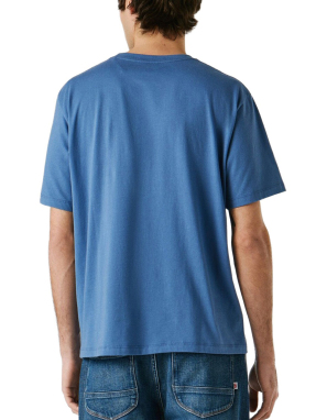 ΑΝΔΡΙΚΟ T-SHIRT ΜΕ ΛΟΓΟΤΥΠΟ | Μπλε XL
