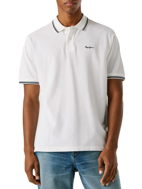 ΑΝΔΡΙΚΗ POLO ΜΠΛΟΥΖΑ CARSON | Λευκό XXL