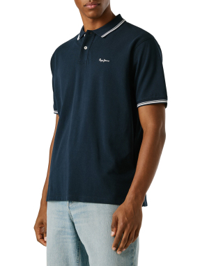 ΑΝΔΡΙΚΗ POLO ΜΠΛΟΥΖΑ CARSON | Μπλε Σκούρο XXL