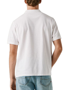 ΑΝΔΡΙΚΗ POLO ΜΠΛΟΥΖΑ OSCAR | Λευκό XXL