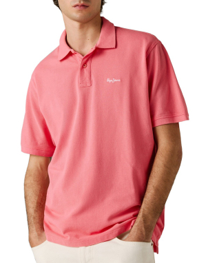 ΑΝΔΡΙΚΗ POLO ΜΠΛΟΥΖΑ OSCAR | Ροζ Σκούρο XXL