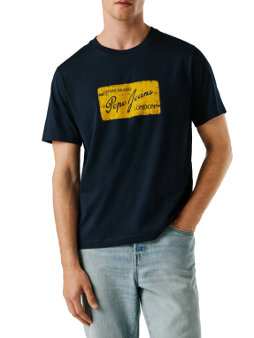 ΑΝΔΡΙΚΟ T-SHIRT SUEN TEE | Μπλε Σκούρο XXL