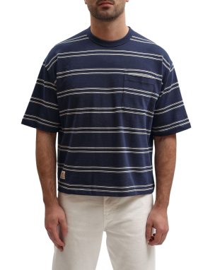 ΑΝΔΡΙΚΟ T-SHIRT | Μπλε Σκούρο XL