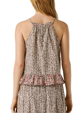 ΓΥΝΑΙΚΕΙΟ ΑΜΑΝΙΚΟ ΠΟΥΚΑΜΙΣΟ DONA | Καφέ S