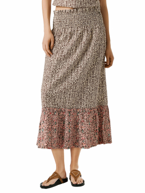 ΜΙΝΤΙ ΦΟΥΣΤΑ ΜΕ ΤΥΠΩΜΑ | Μπεζ XS