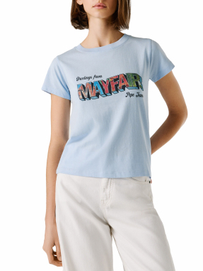 ΓΥΝΑΙΚΕΙΟ T-SHIRT | Γαλάζιο XS