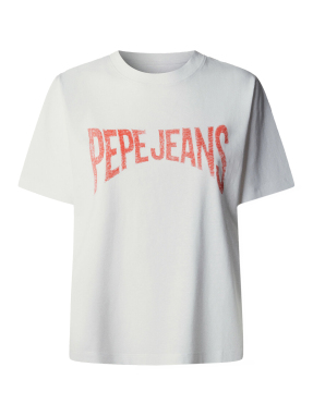 ΓΥΝΑΙΚΕΙΟ T-SHIRT ΜΕ ΛΟΓΟΤΥΠΟ | Λευκό S