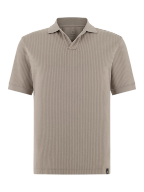 ΑΝΔΡΙΚΗ POLO ΜΠΛΟΥΖΑ | Μπεζ Σκούρο XL