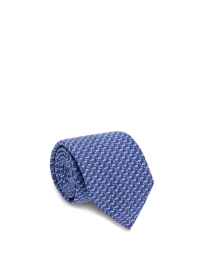 ΑΝΔΡΙΚΗ ΜΕΤΑΞΩΤΗ ΓΡΑΒΑΤΑ | Μπλε Σκούρο ONE SIZE