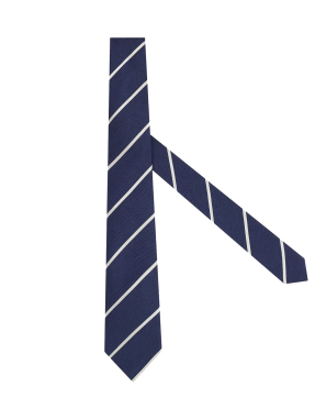 ΑΝΔΡΙΚΗ ΜΕΤΑΞΩΤΗ ΓΡΑΒΑΤΑ | Μπλε Σκούρο ONE SIZE