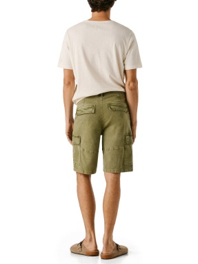 ΑΝΔΡΙΚΗ CARGO ΒΕΡΜΟΥΔΑ | Χακί 36