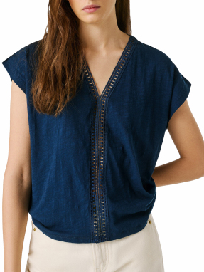 ΓΥΝΑΙΚΕΙΟ T-SHIRT | Μπλε Σκούρο M