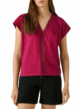 ΓΥΝΑΙΚΕΙΟ T-SHIRT | Μπορντό S