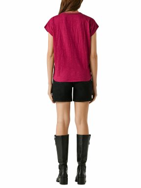 ΓΥΝΑΙΚΕΙΟ T-SHIRT | Μπορντό S