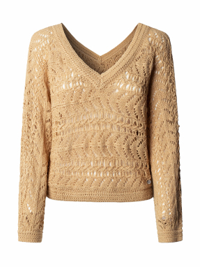 ΓΥΝΑΙΚΕΙΟ ΠΛΕΚΤΟ ΠΟΥΛΟΒΕΡ | Μπεζ S