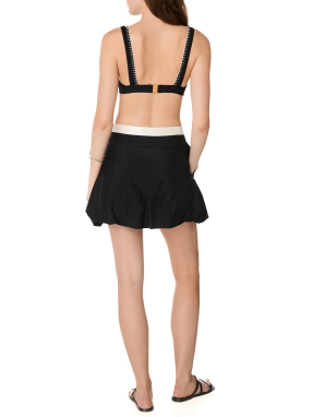 ΜΙΝΙ ΜΕΤΑΞΩΤΗ ΦΟΥΣΤΑ ZAIRA | Μαύρο S