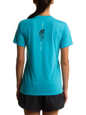 ΓΥΝΑΙΚΕΙΟ T-SHIRT BITMAP LOGO | Γαλάζιο S