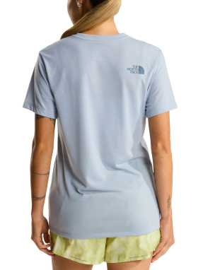 ΓΥΝΑΙΚΕΙΟ T-SHIRT BITMAP SILHOUETTE | Γαλάζιο XS