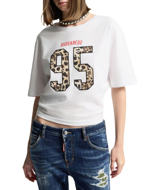 ΓΥΝΑΙΚΕΙΟ T-SHIRT WILD2 | Λευκό M