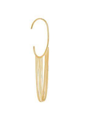 ΓΥΝΑΙΚΕΙΟ ΣΚΟΥΛΑΡΙΚΙ EAR CUFF | Χρυσό ONE SIZE