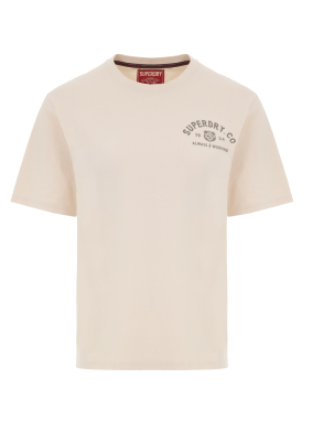ΑΝΔΡΙΚΟ T-SHIRT HERITAGE BIKER | Εκρού XL