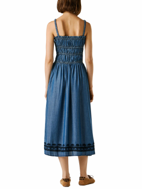 ΜΙΝΤΙ DENIM ΦΟΡΕΜΑ | Μπλε XS