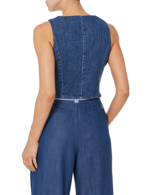 ΓΥΝΑΙΚΕΙΟ DENIM ΓΙΛΕΚΟ | Μπλε IT 44