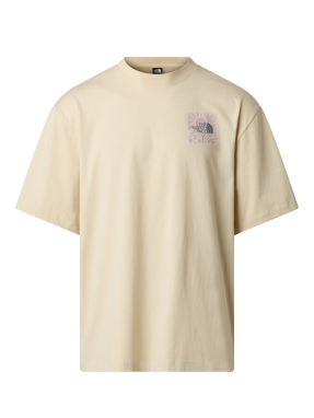 ΑΝΔΡΙΚΟ T-SHIRT SUN OVERSIZED GRAPHIC | Μπεζ DOM S