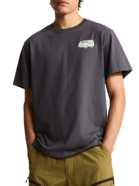 ΑΝΔΡΙΚΟ T-SHIRT VAN LIFE RELAXED GRAPHIC | Γκρι Σκούρο RHI M