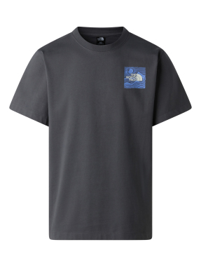 ΑΝΔΡΙΚΟ T-SHIRT MOUNTAIN ESCAPE RELAXED GRAPHIC | Γκρι Σκούρο S