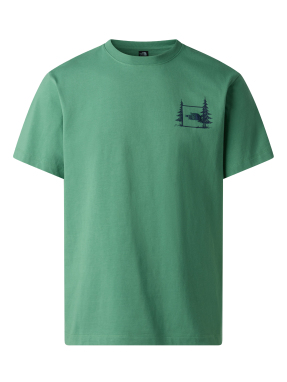 ΑΝΔΡΙΚΟ T-SHIRT CAMPING RELAXED GRAPHIC | Πράσινο G57 L