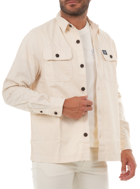 ΑΝΔΡΙΚΟ OVERSHIRT | Εκρού XL
