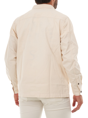 ΑΝΔΡΙΚΟ OVERSHIRT | Εκρού XL