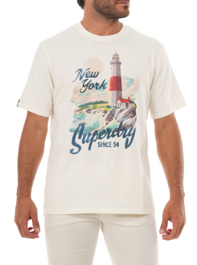 ΑΝΔΡΙΚΟ T-SHIRT | Εκρού XL