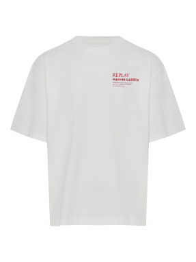 REPLAY x MARTIN GARRIX ΑΝΔΡΙΚΟ T-SHIRT | Λευκό XL