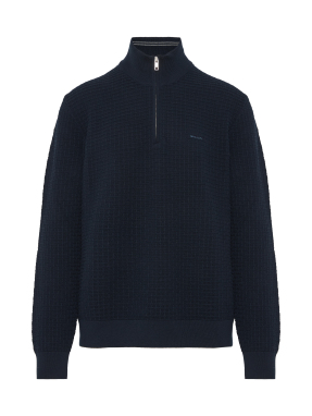 ΑΝΔΡΙΚΟ ΠΟΥΛΟΒΕΡ HALF-ZIP | Μπλε Σκούρο G0433 M