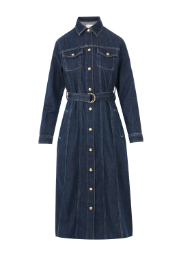 ΜΙΝΤΙ DENIM ΦΟΡΕΜΑ | Μπλε Σκούρο G0961 EU 40