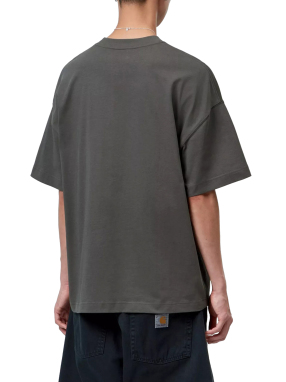 ΑΝΔΡΙΚΟ SIGNATURE SCRIPT T-SHIRT | Γκρι Σκούρο XL