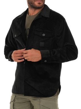 ΑΝΔΡΙΚΟ OVERSHIRT JACKET | Μαύρο L