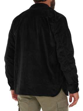 ΑΝΔΡΙΚΟ OVERSHIRT JACKET | Μαύρο L