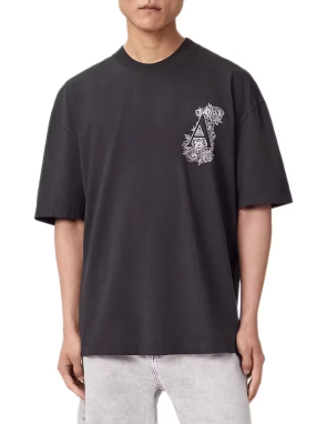 ΑΝΔΡΙΚΟ T-SHIRT ANTHOS | Μαύρο XL
