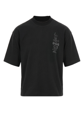 ΑΝΔΡΙΚΟ T-SHIRT IGNIS | Μαύρο WASHED BLACK XL