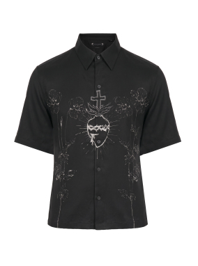 ΑΝΔΡΙΚΟ ΠΟΥΚΑΜΙΣΟ FLEUR | Μαύρο BLACK XL