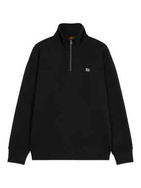 ΑΝΔΡΙΚΟ HALF-ZIP ΦΟΥΤΕΡ | Μαύρο M